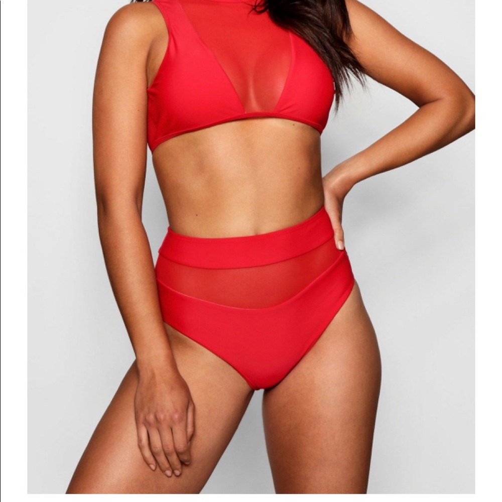 🚨Red Hot Bikini with Kimono🚨